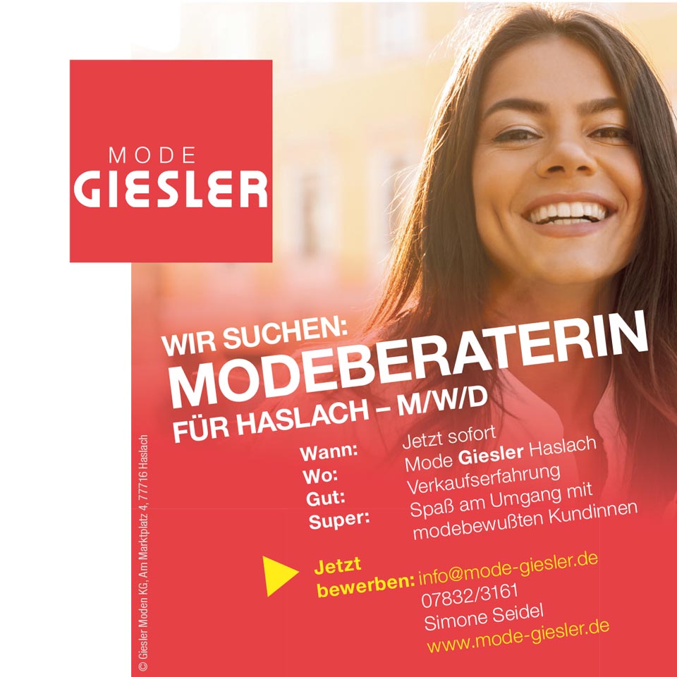 modegiesler-modeberaterin-haslach stellenanzeige-mode-giesler-lachende-frau