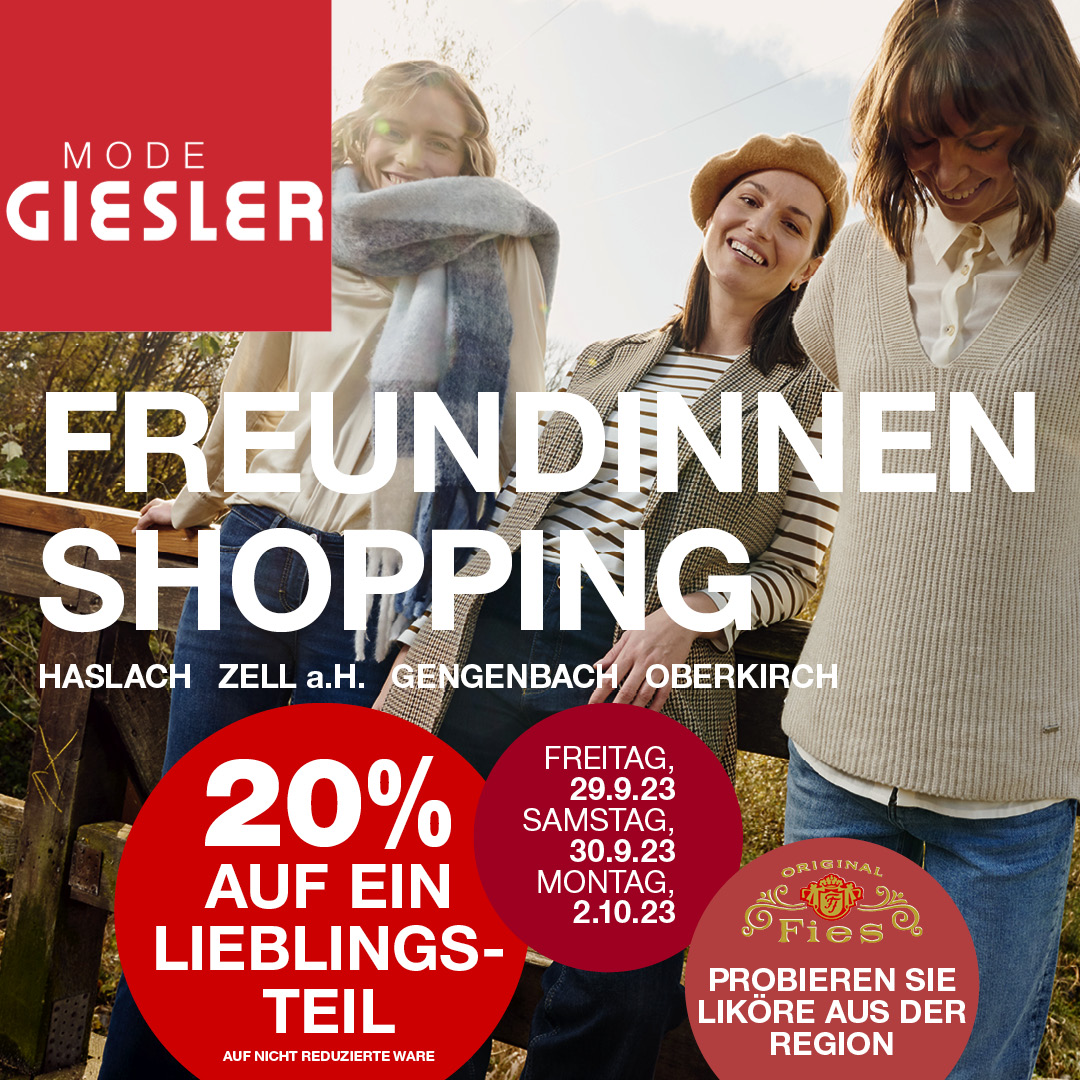 Freundinnenshopping